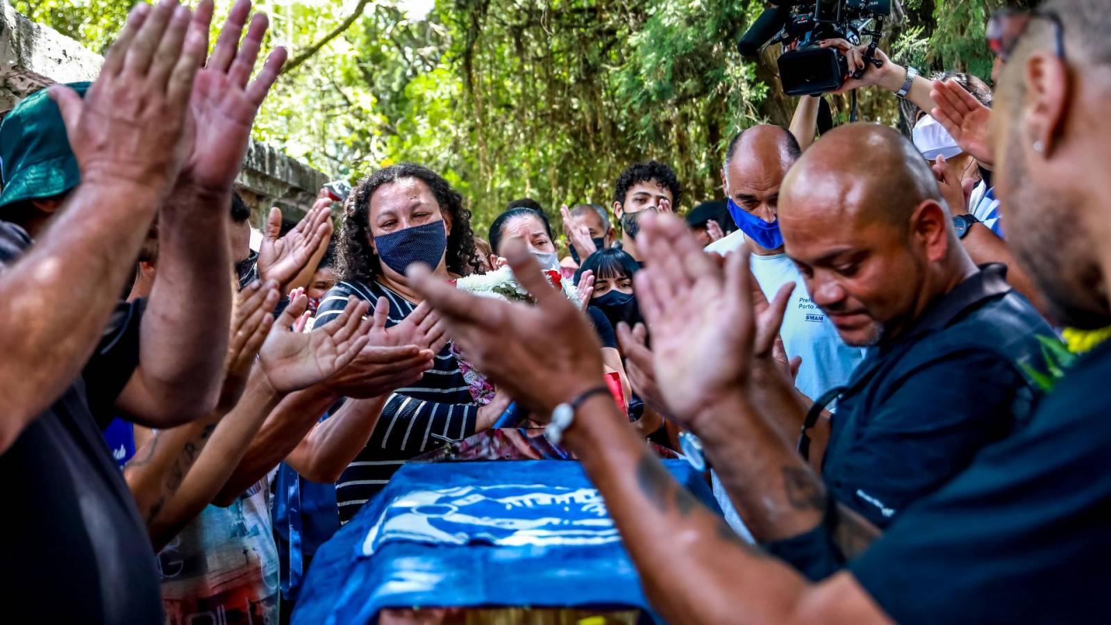 Joao Alberto Silveira Freitas szombati temetése