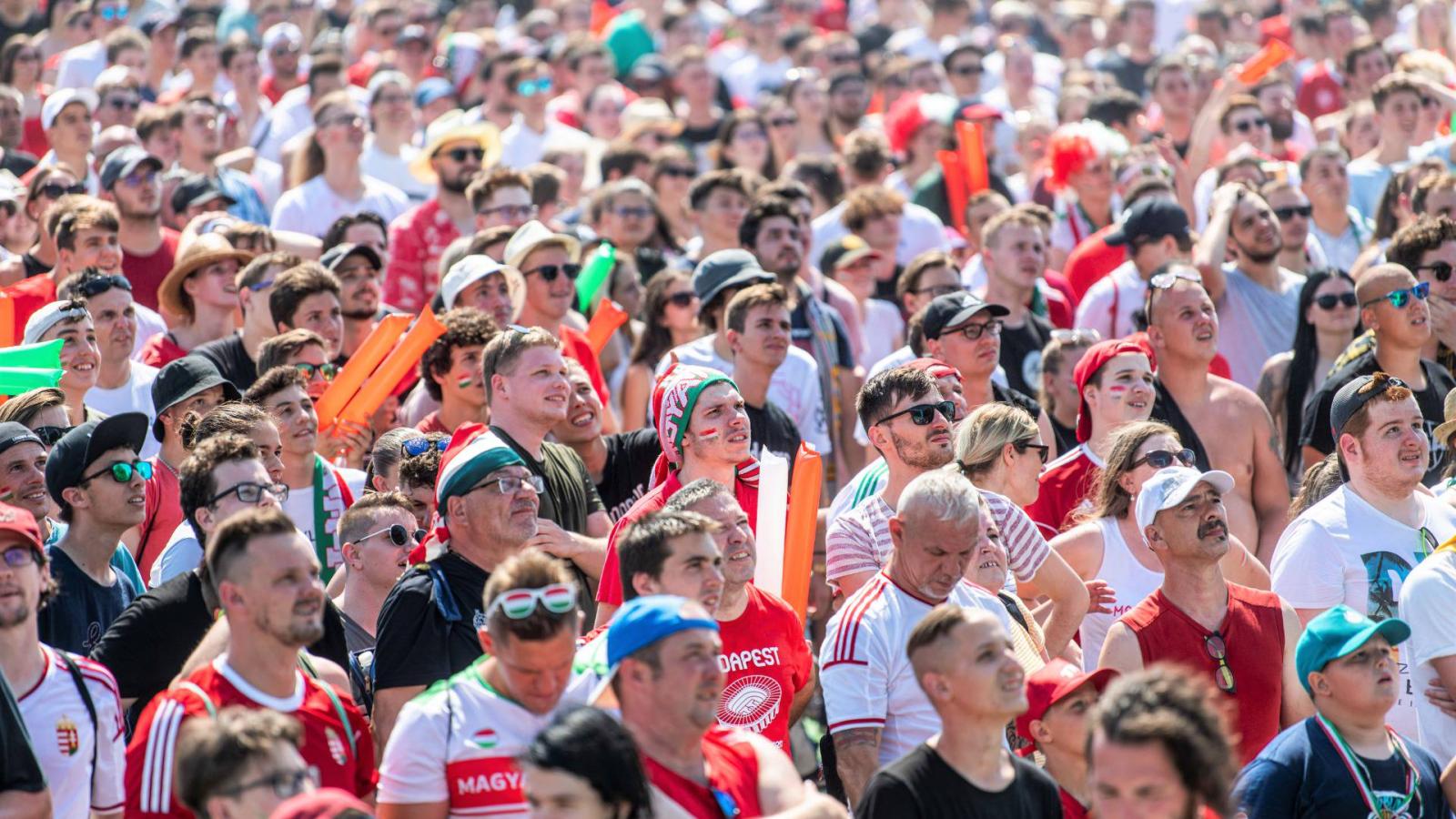 Szurkolói zóna a foci Eb idején