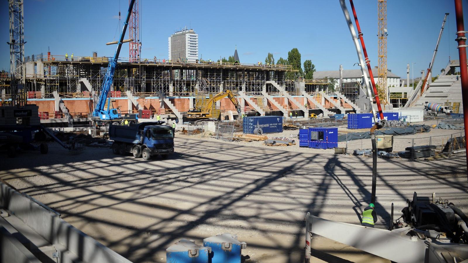 A Groupama Aréna beruházási költségei is eltörpülnek ahhoz képest, amennyit jövőre a Puskás Ferenc-stadionra költenek FOTÓ: TÓTH