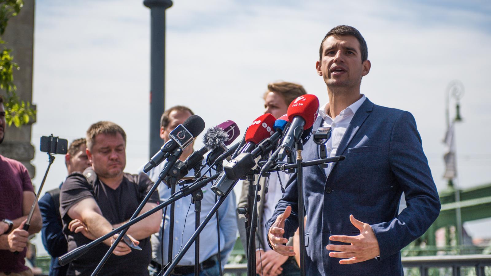 Bencsik János 2019-ben, amikor még az ellenzéki összefogást támogatta