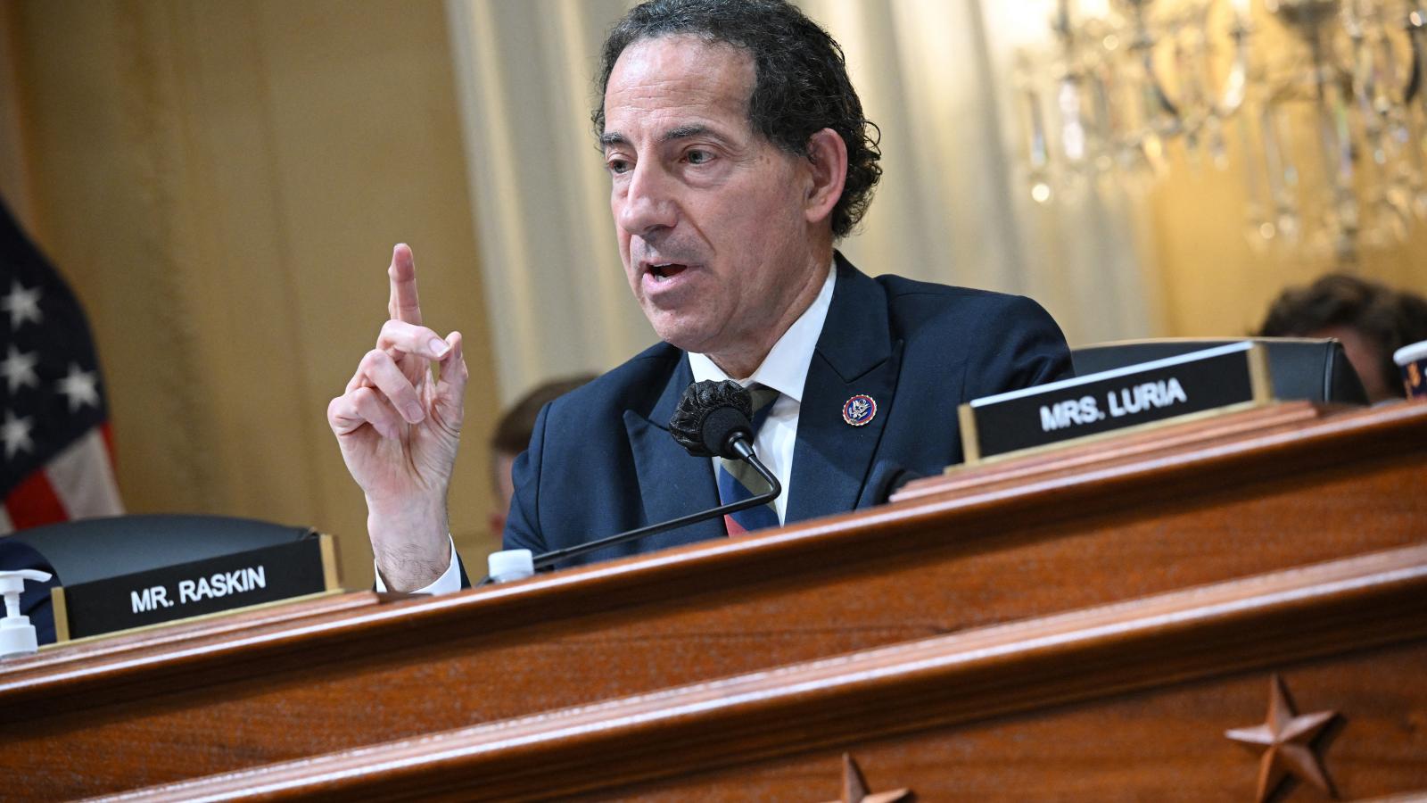 Jamie Raskin, a külömbizottság egyik tagja