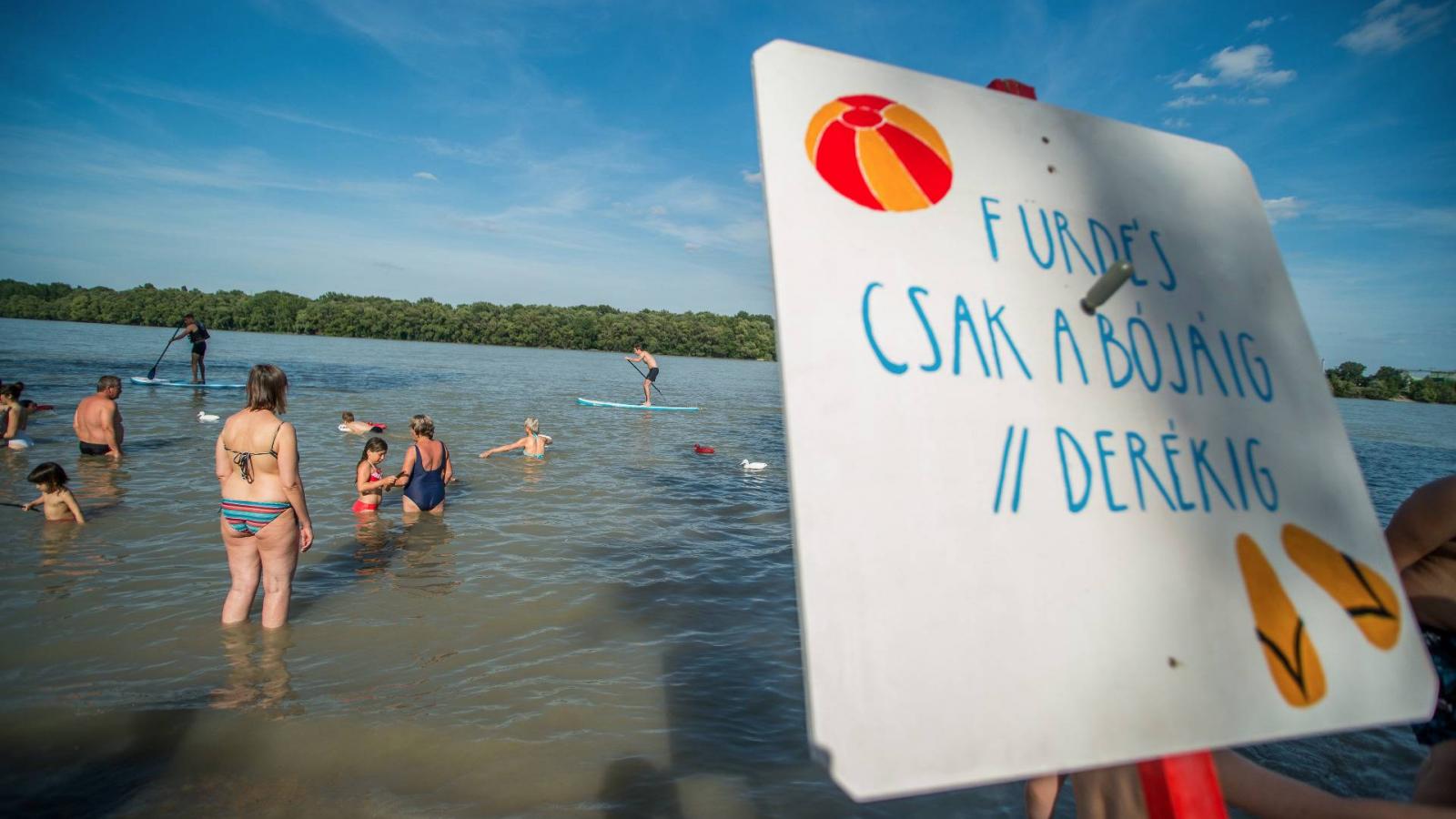 A fürdőzés már évekkel ezelőtt népszerűvé vált a Rómain