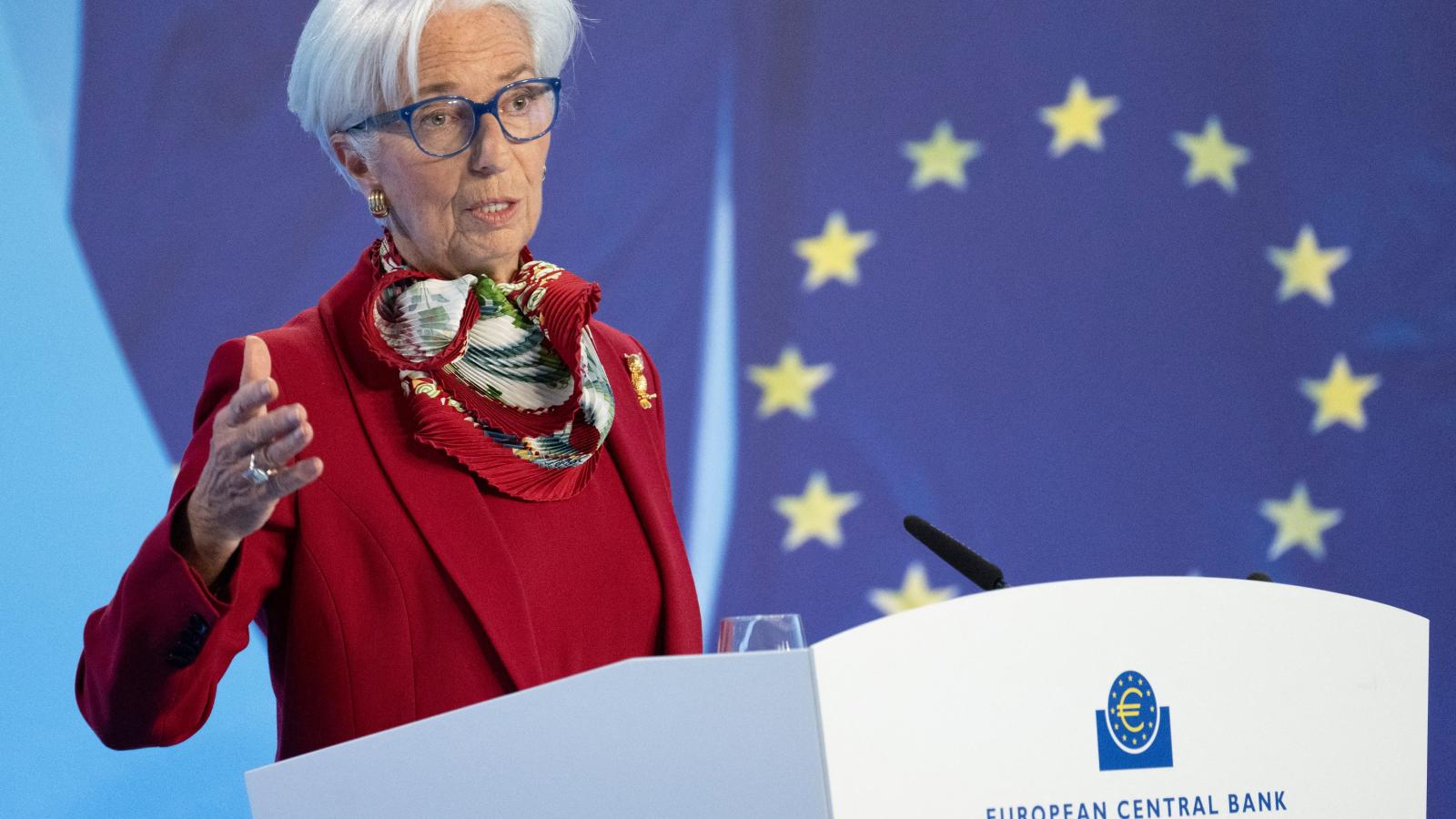 Christine Lagarde, az Európai Központi Bank elnöke 