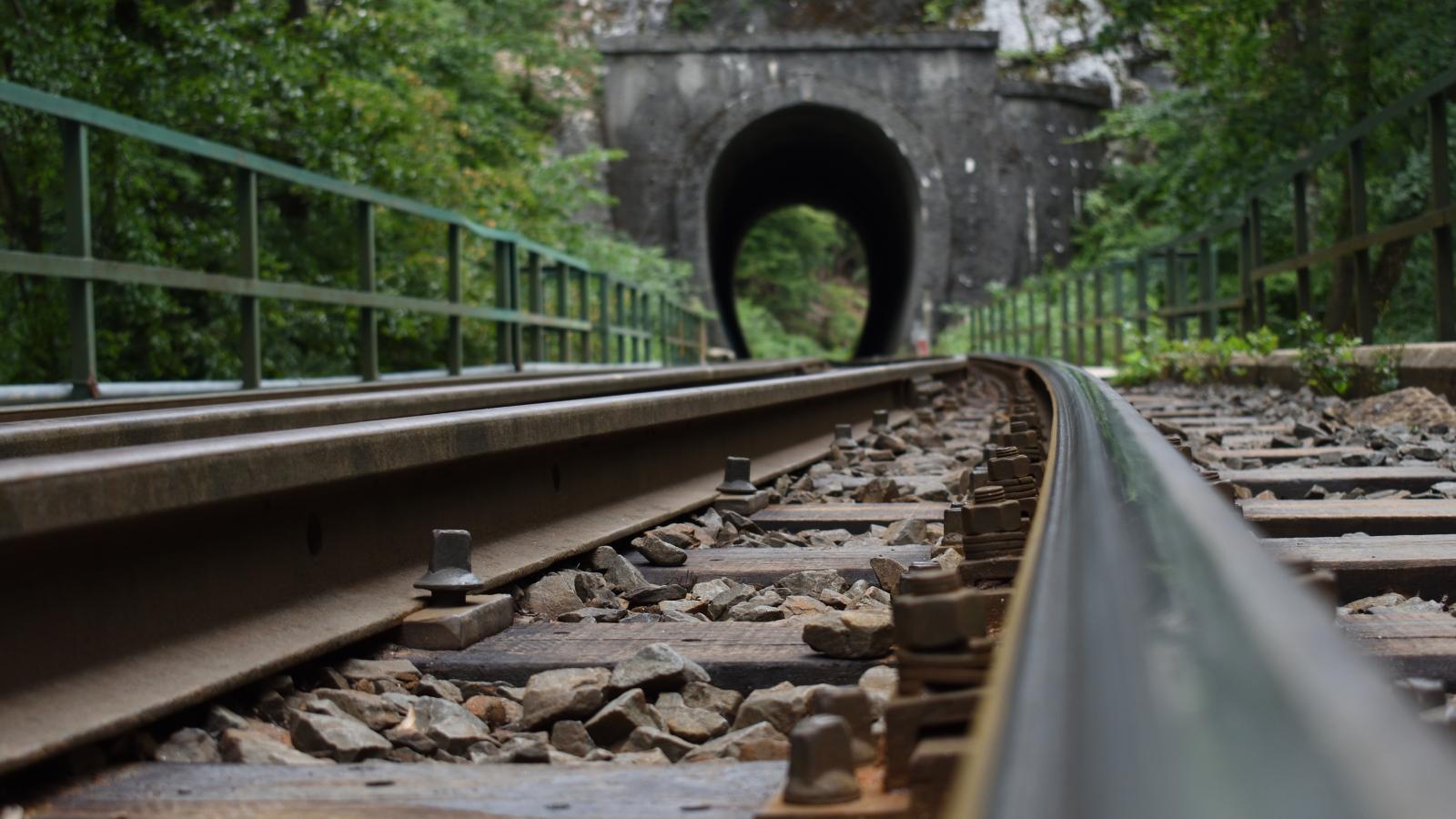 Alagút a Győr-Veszprém vonalon. 