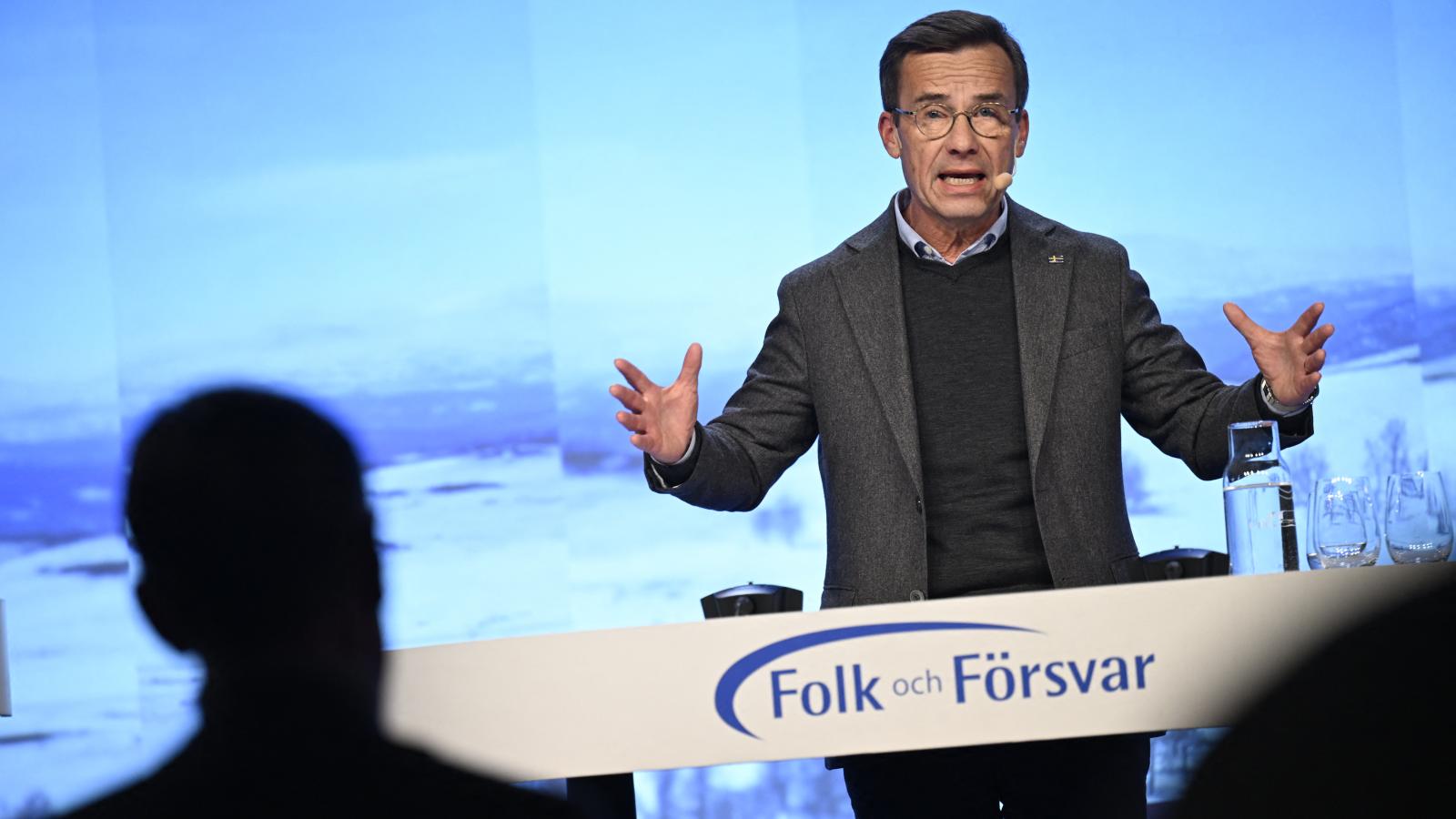 Ulf Kristersson svéd kormányfő közölte: országa még januárban bevezeti a kötelező polgári szolgálatot