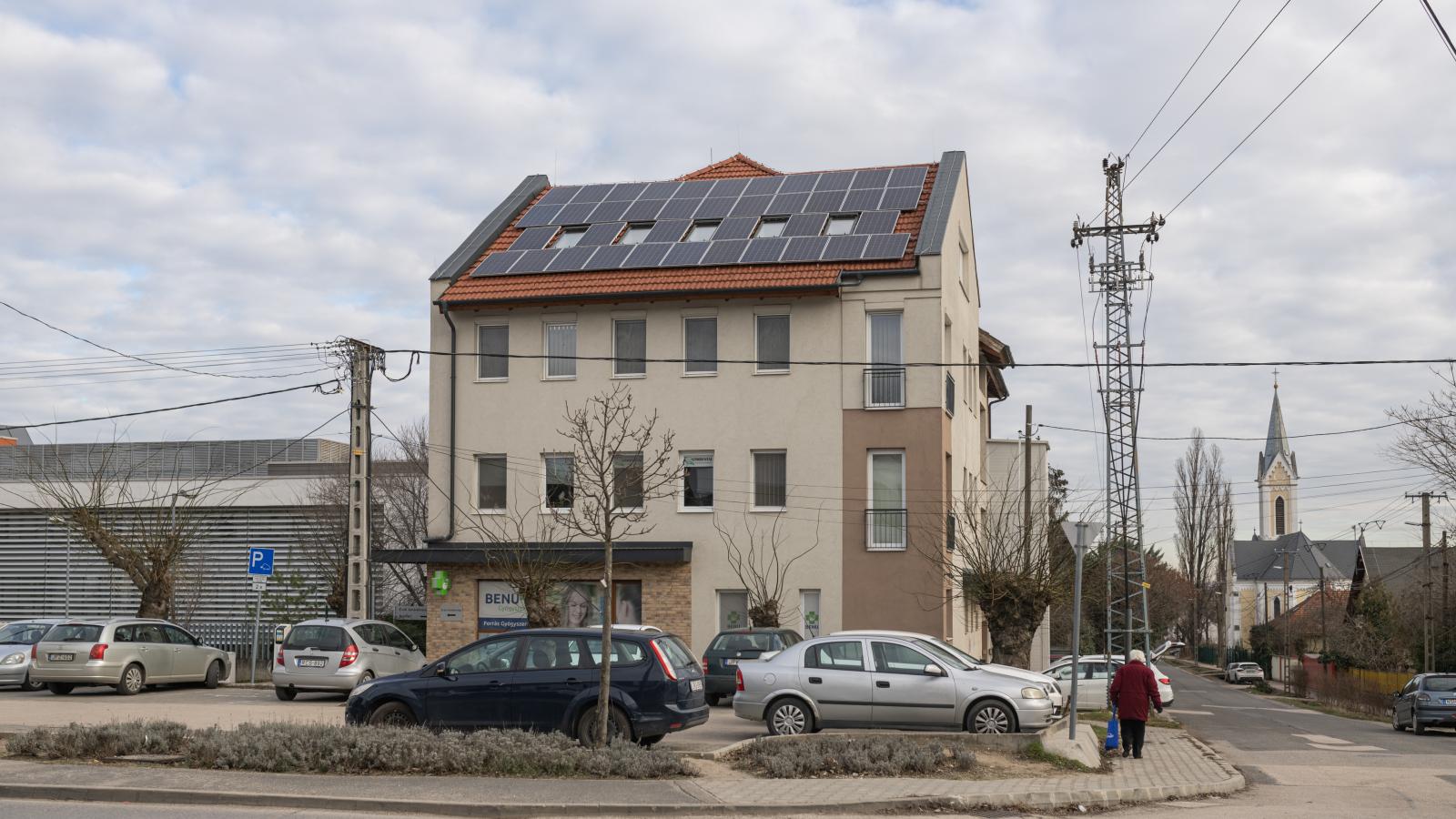 A védőnői szolgálatnak helyt adó épület - Korábbi felvétel 