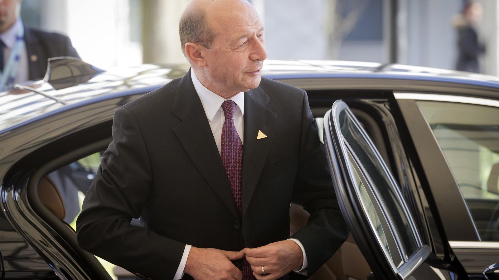 Traian Basescu román államfő. FOTÓ: Getty Images