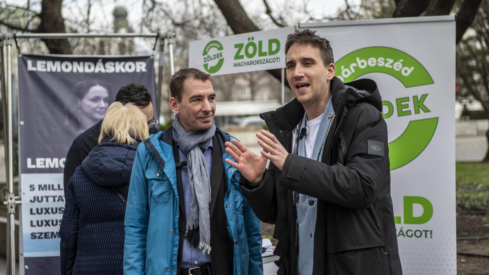 Jávor Benedek és Barabás Richárd (jobbra)