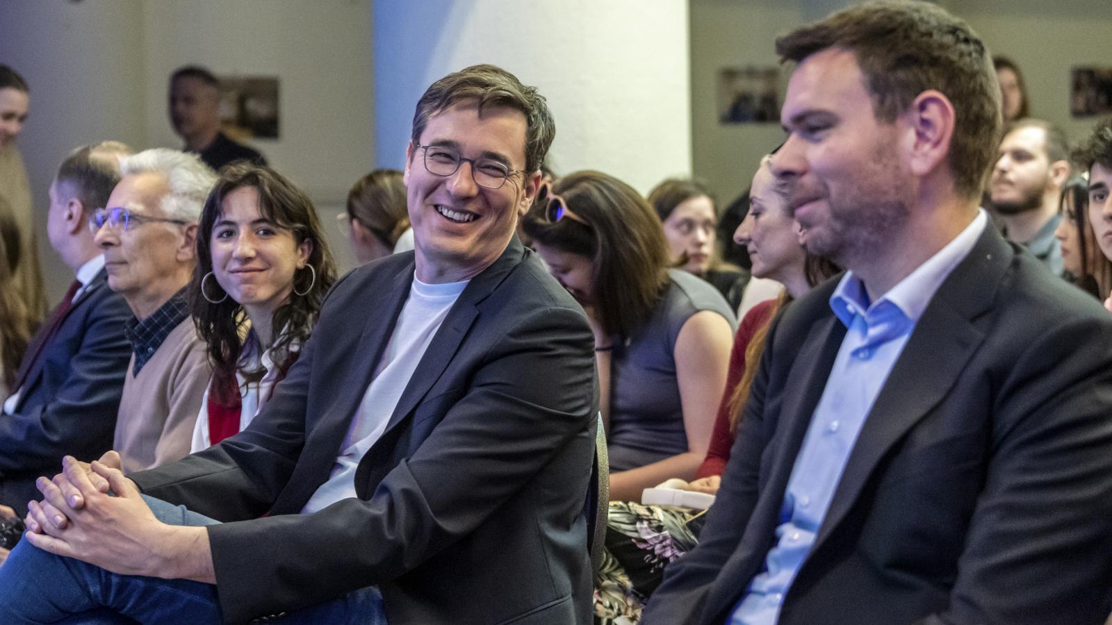 Karácsony és Vitézy a diákok Mi Budapesten programjának április 3-i bemutatóján