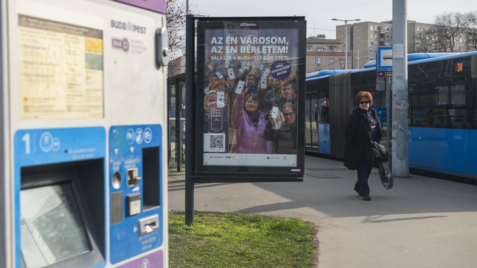 Jelentős a fékezés: az értékesített Budapest-bérletek száma havi 250-270 ezer körülire apadt a tavalyi mintegy 340-360 ezerről