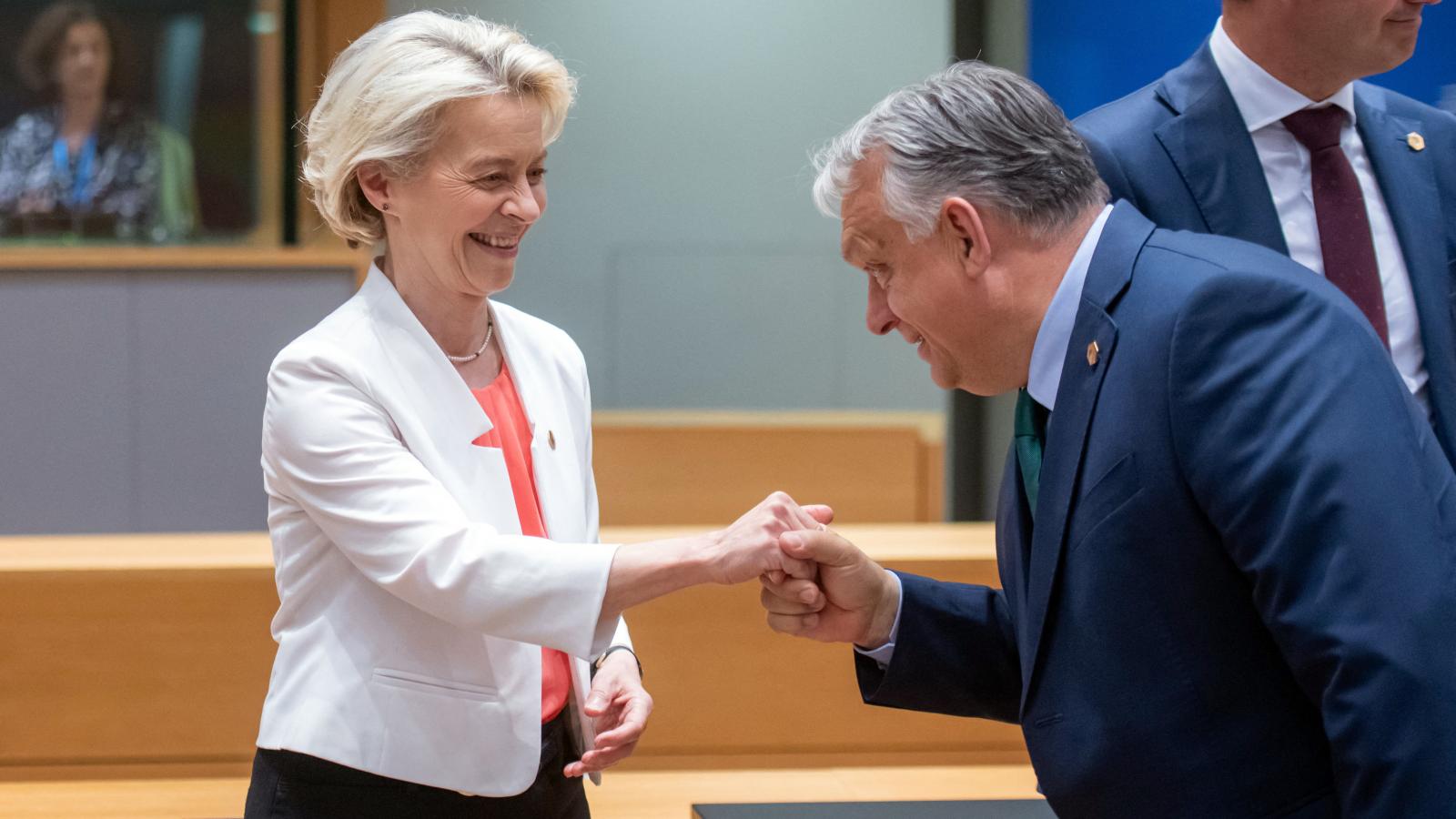 Orbán Viktor magyar miniszterelnök a 27-ek közül egyedüliként szavazott nemmel Ursula von der Leyen bizottsági elnök újraválasztására