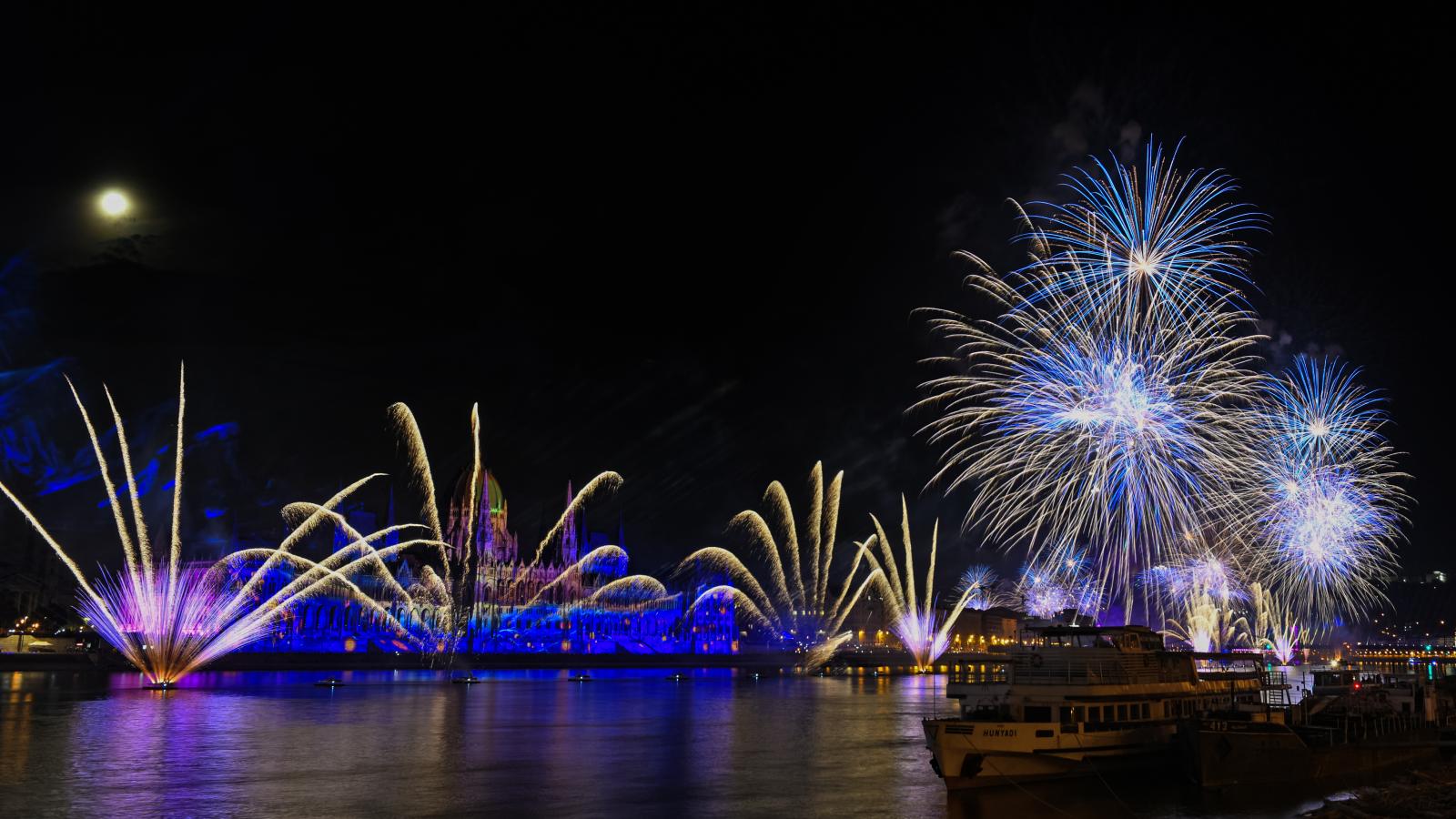 A 2024-es tűzijáték Budapesten