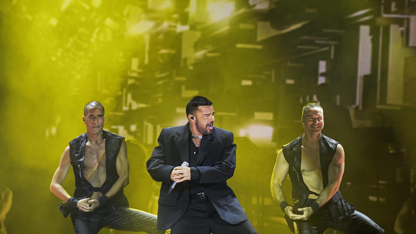 Ricky Martin a Hősök terén 2024. szeptember 21-én 