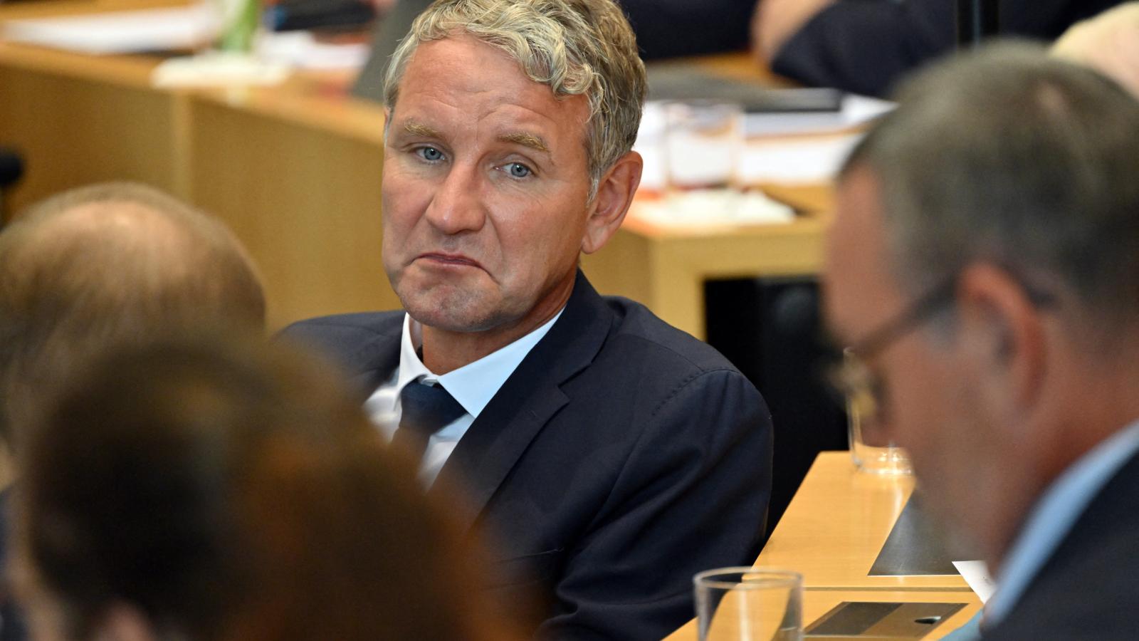 Björn Höcke, az AfD türingiai vezetője: a párt miatt fulladt kudarcba a tartományi parlament alakuló ülése