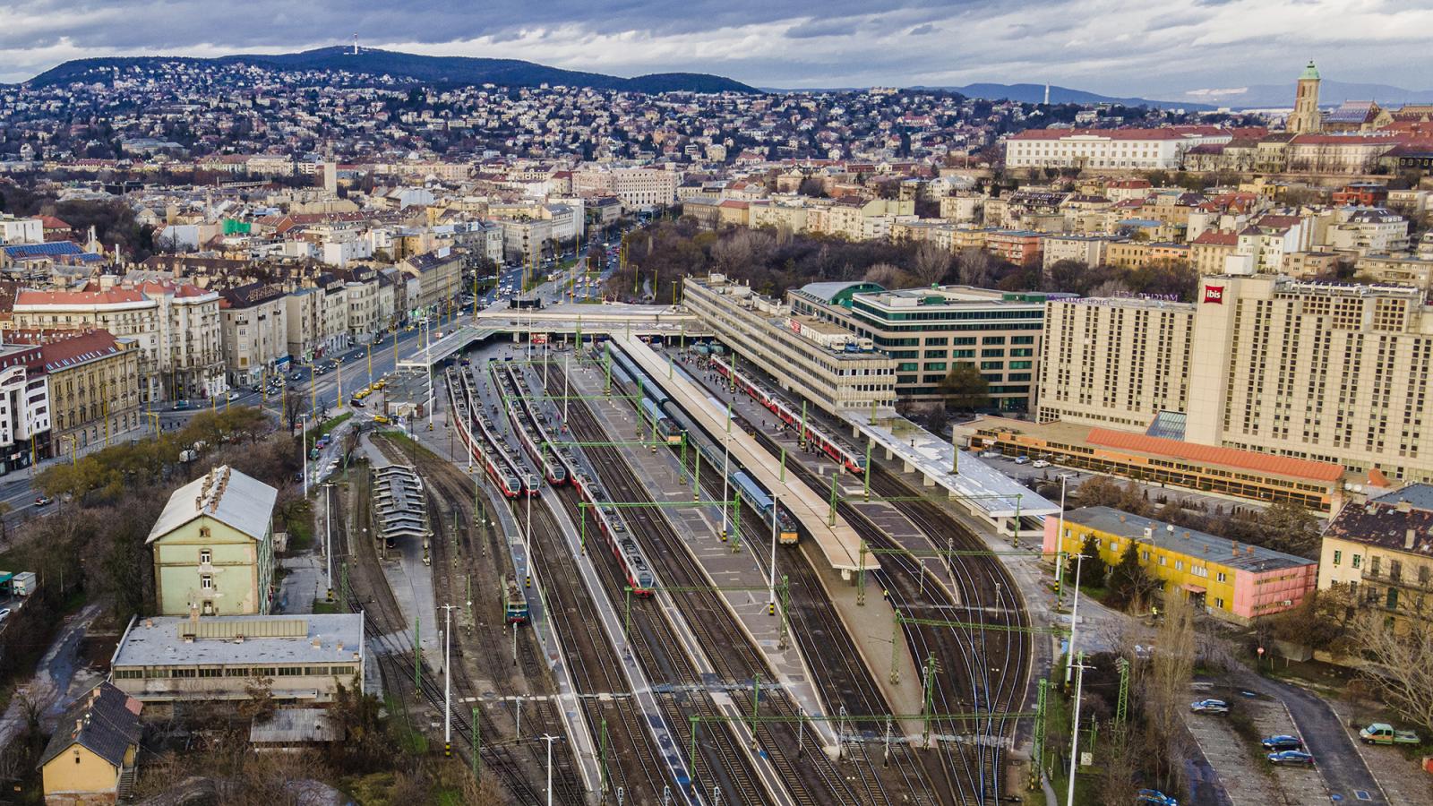 A Déli pályaudvar területe