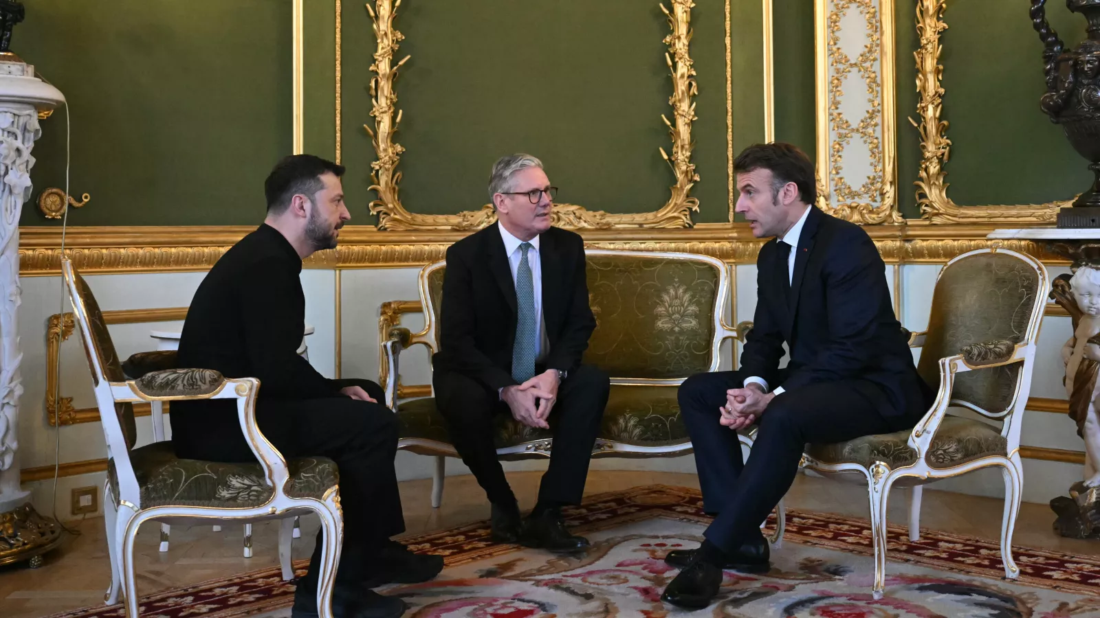 Valószínűleg nem utoljára találkozott Macron és Sir Keir Starmer Volodimir Zelenszkij ukrán elnökkel ilyen szűk körben
