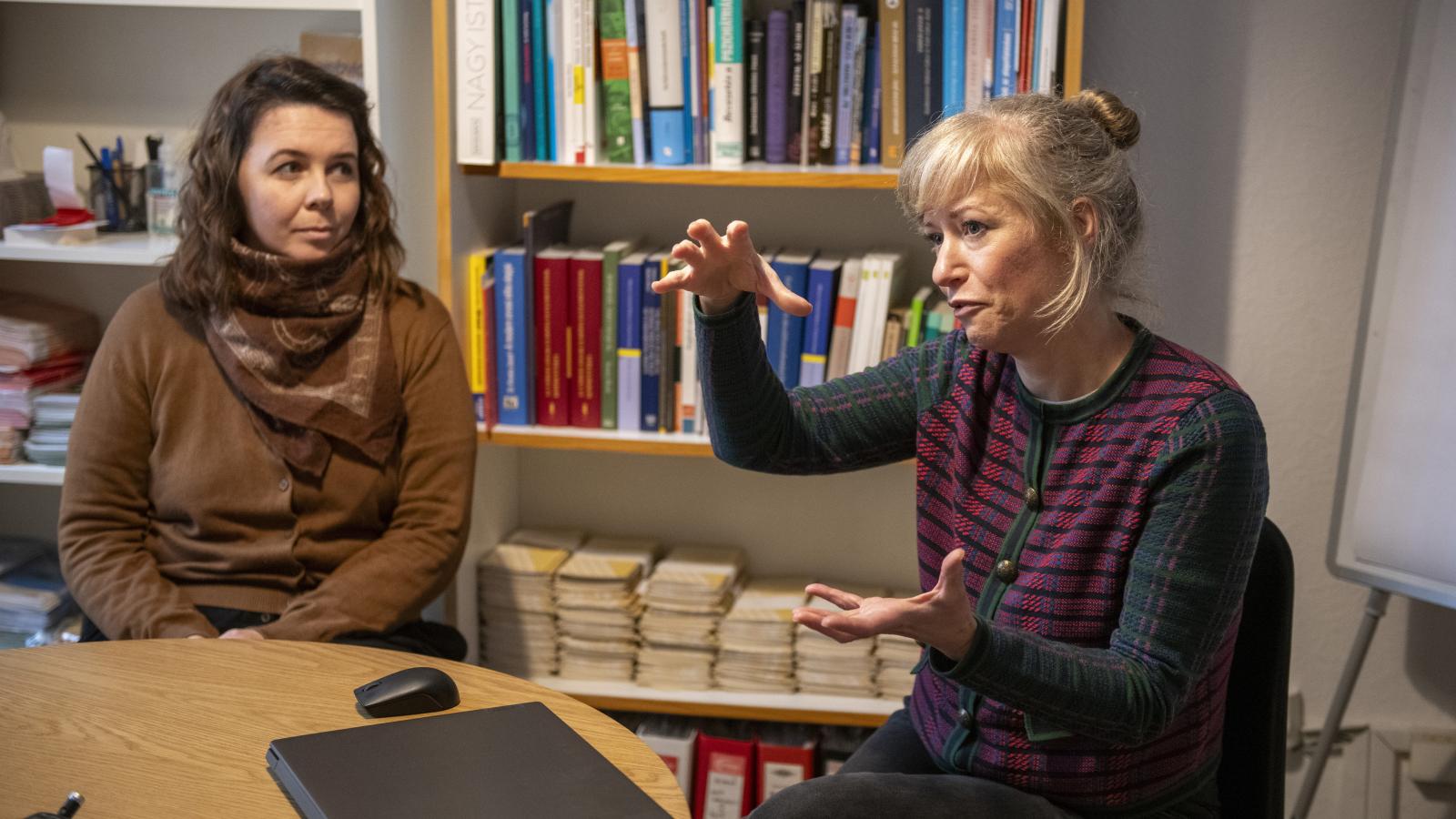 Csabai Lucia és Zeller Judit