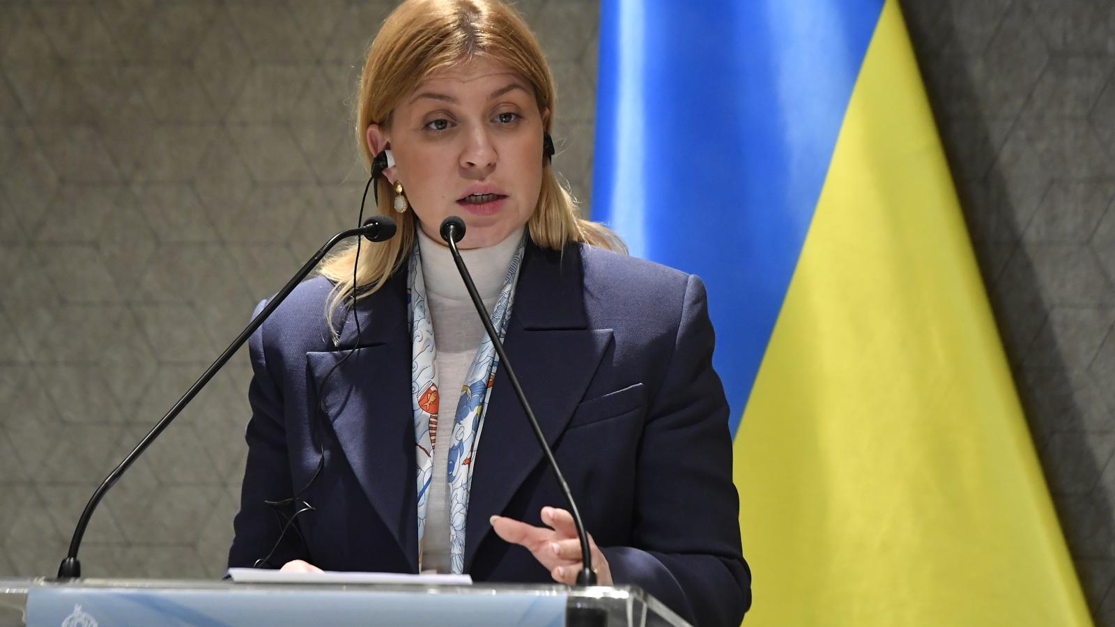 Olha Sztefanyisina ukrán miniszterelnök-helyettes