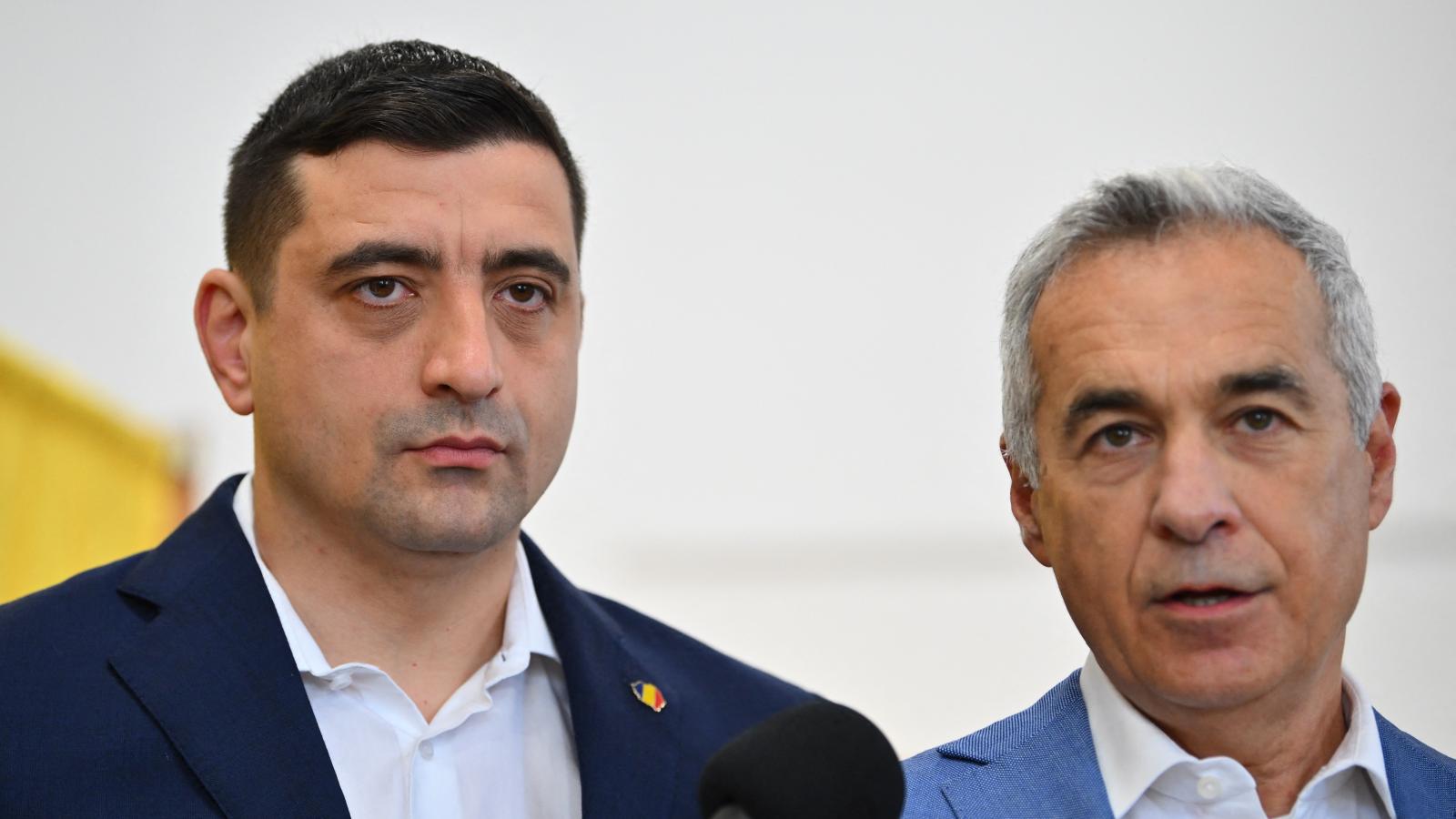 George Simion és Calin Georgescu 