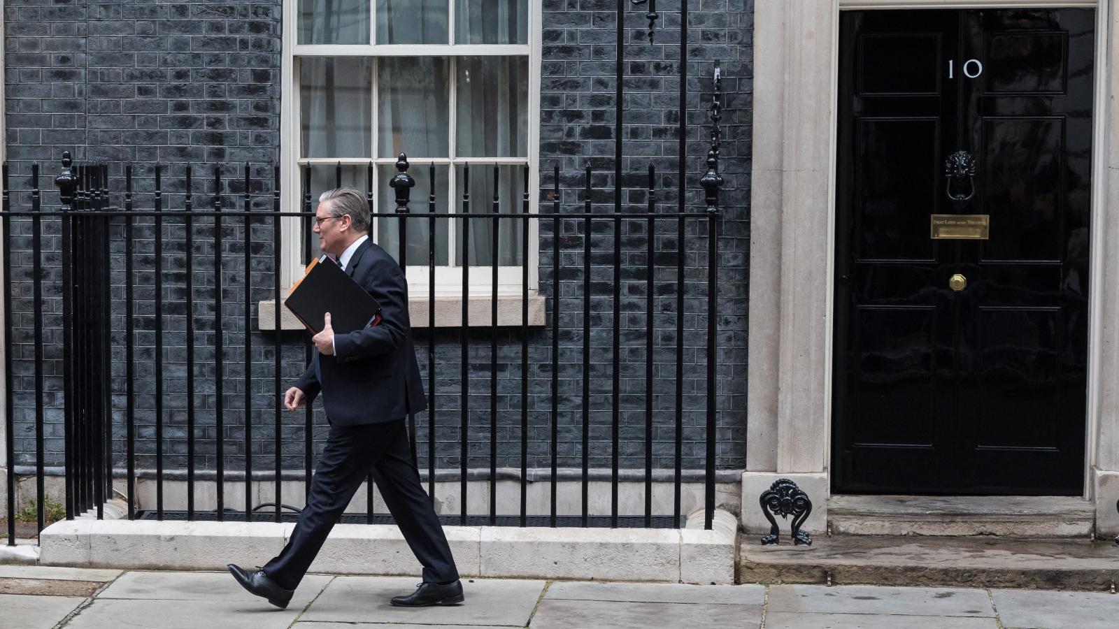 Keir Starmer brit miniszterelnök 2025. május 21-én