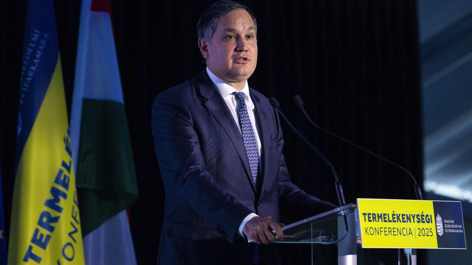 Nagy Márton a Termelékenységi konferencián május 26-án