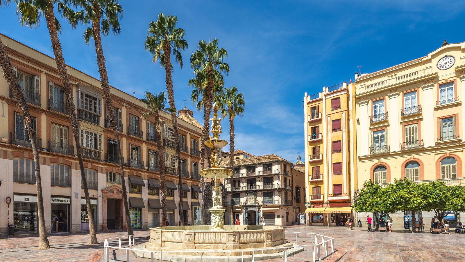 Illusztráció: Malaga, Dél-Spanyolország 