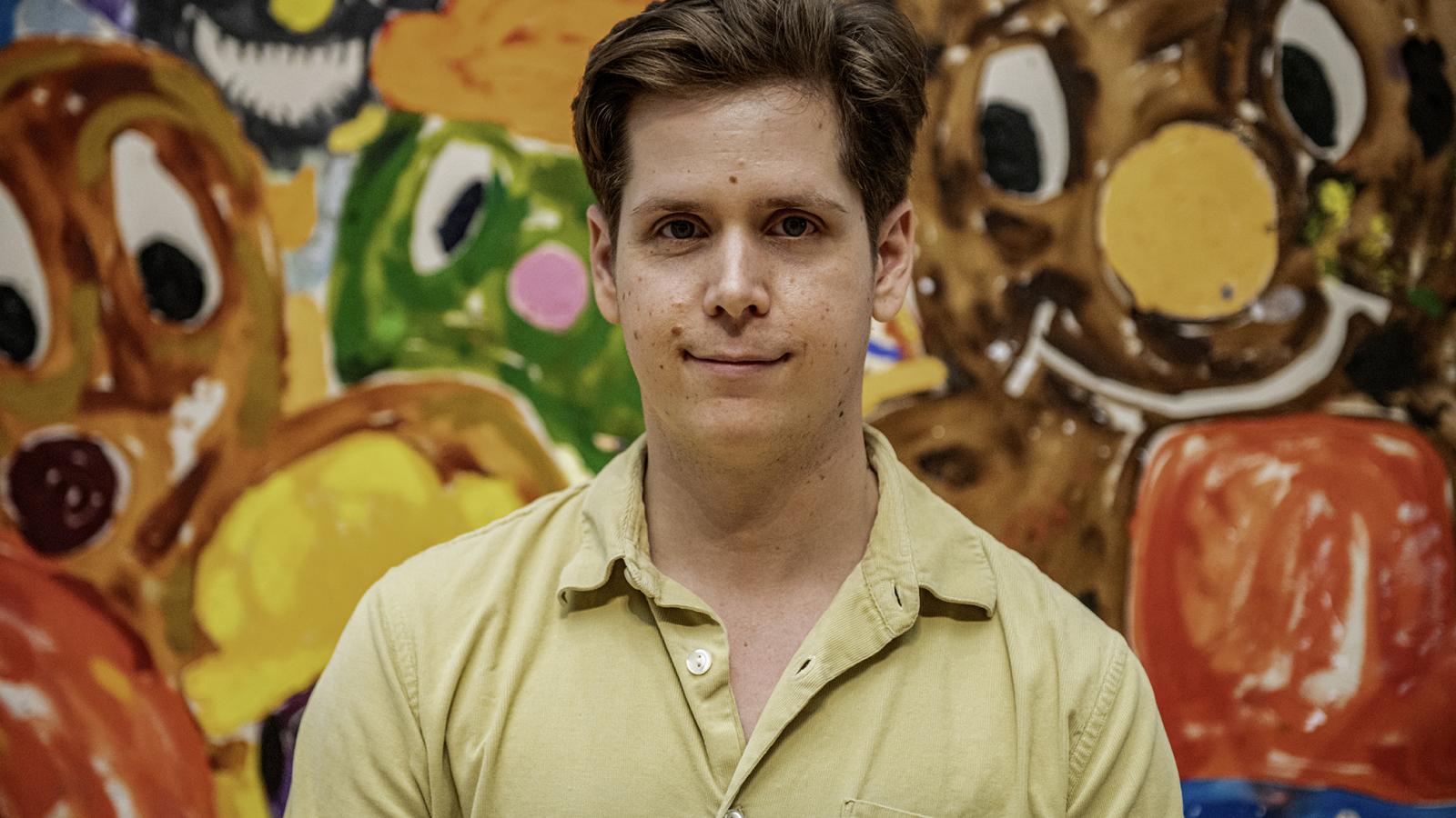 Bozó Szabolcs a festészetet nem tanulta, hanem magától sajátította el