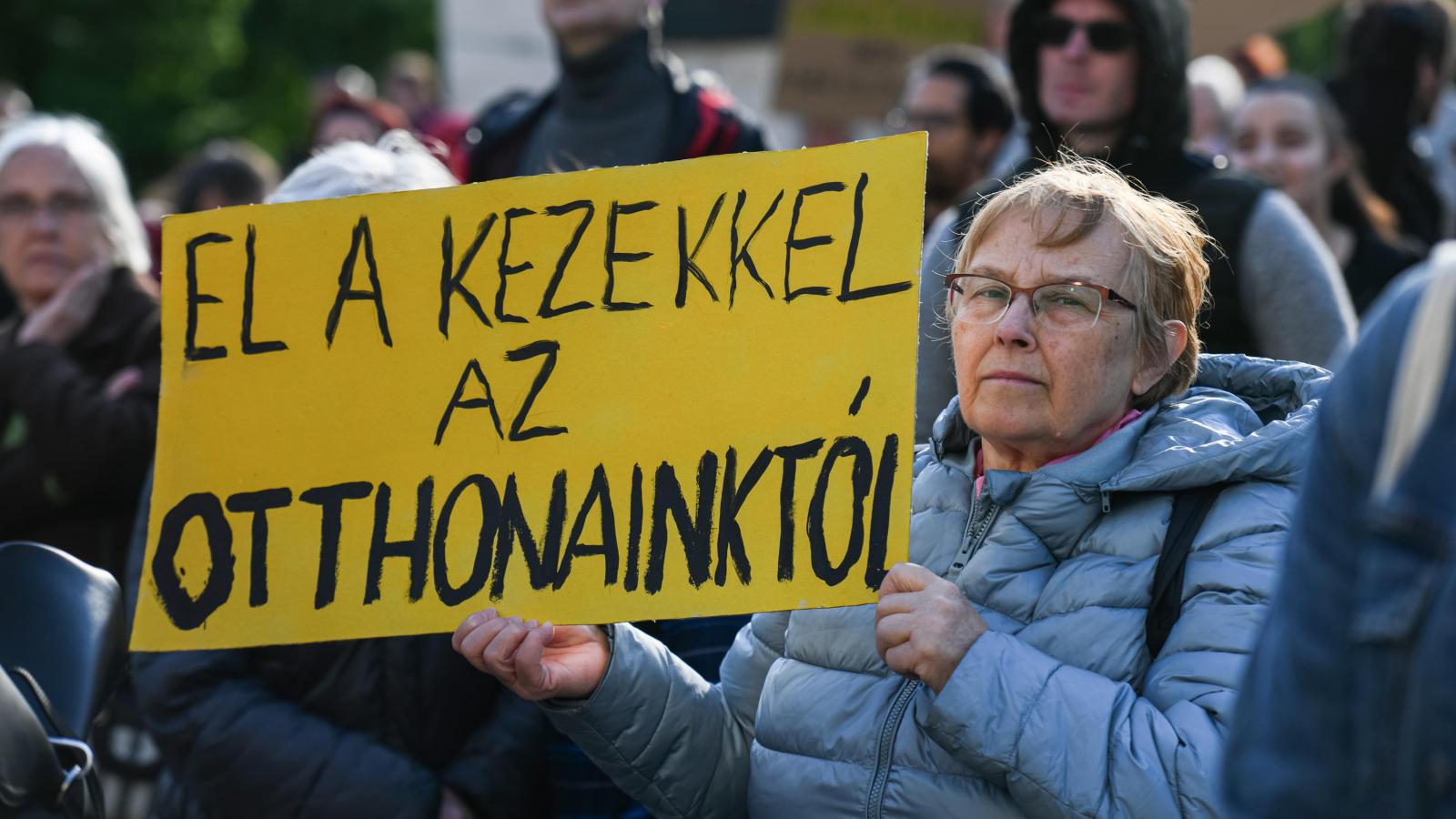 Tavaly áprilisban is tüntettek a lakók a Diószegi utcában