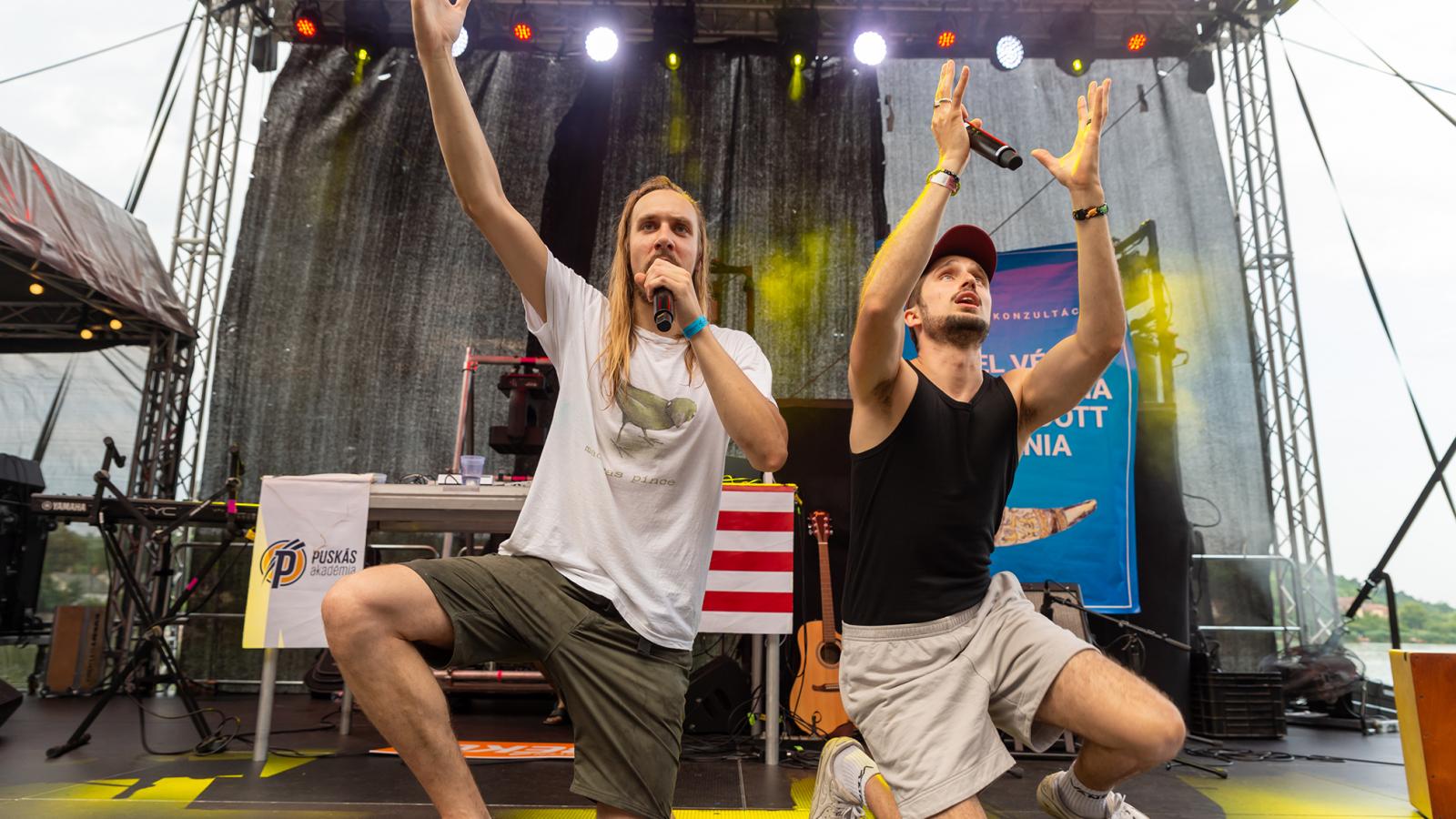 Dé:Nash és Krúbi közös koncertje a tavalyi Bánkitón