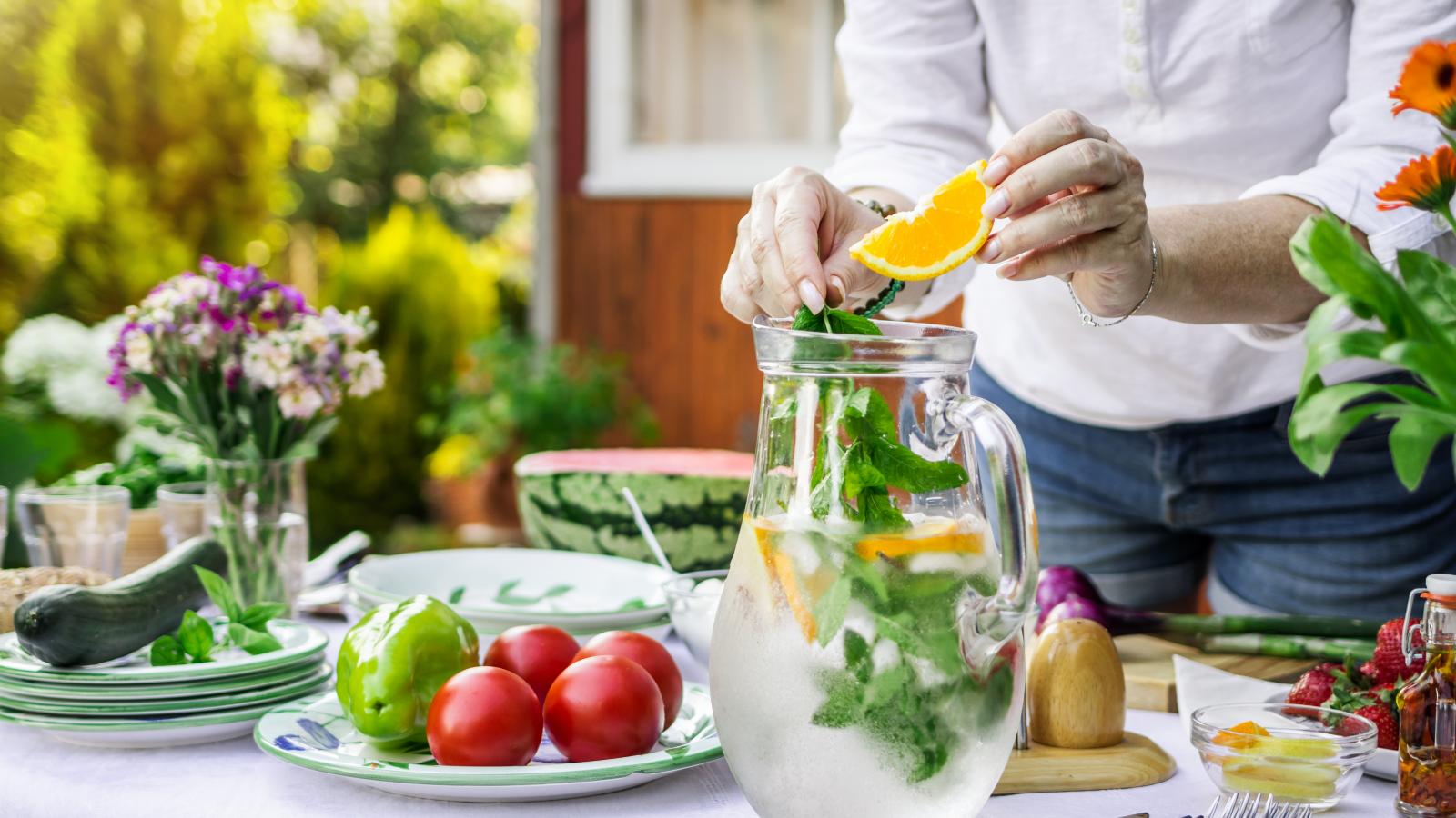 Könnyű és egészséges ételek is segítenek a kánikula elviselésében