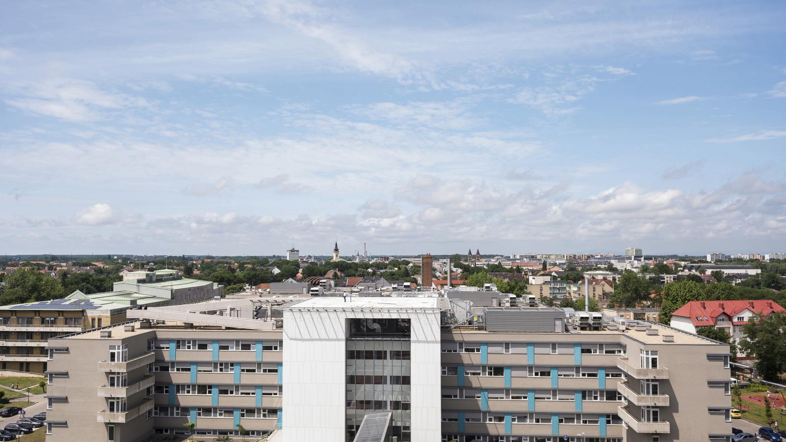 A nyíregyházi Jósa András Oktatókórház gyermekgyógyászati tömbje