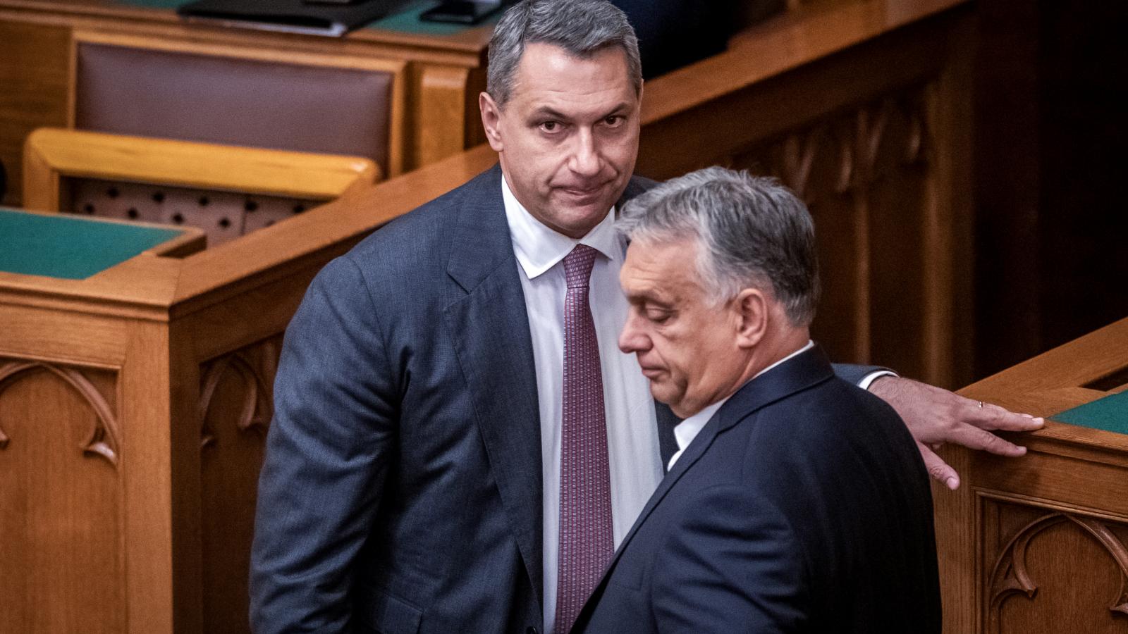 Lázár János és Orbán Viktor - korábbi felvétel