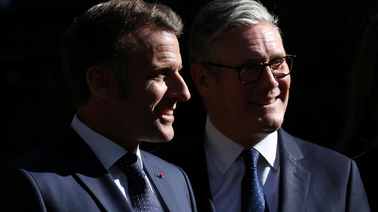 Keir Starmer brit miniszterelnökkel is tárgyalt Londonban Emmanuel Macron francia elnök