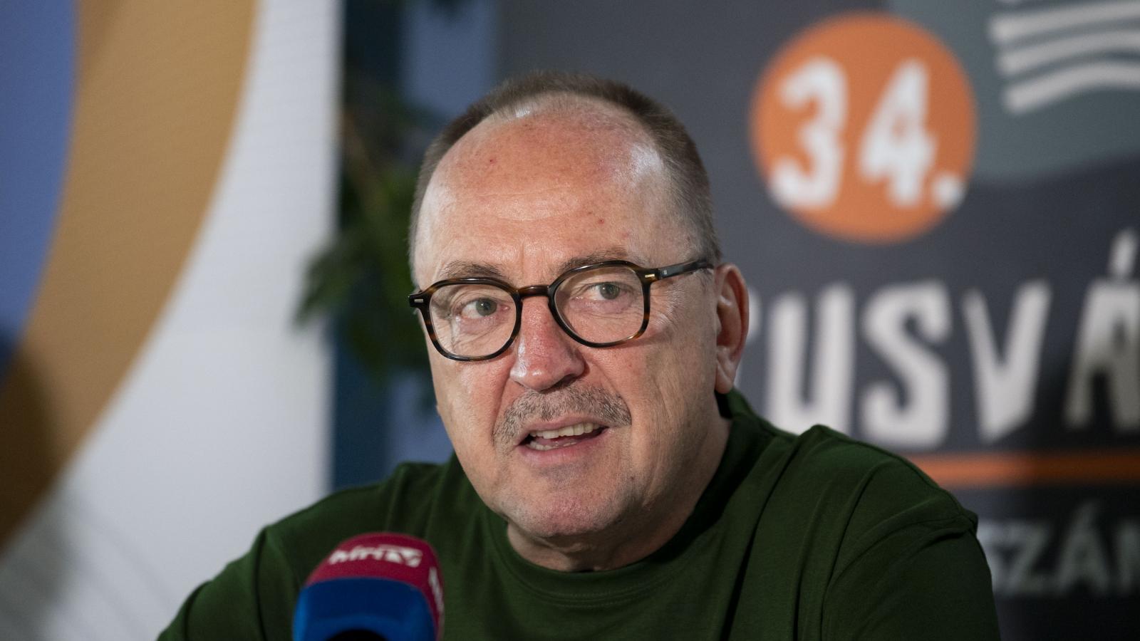 Németh Zsolt a 34. Bálványosi Nyári Szabadegyetem és Diáktábor sajtótájékoztatóján