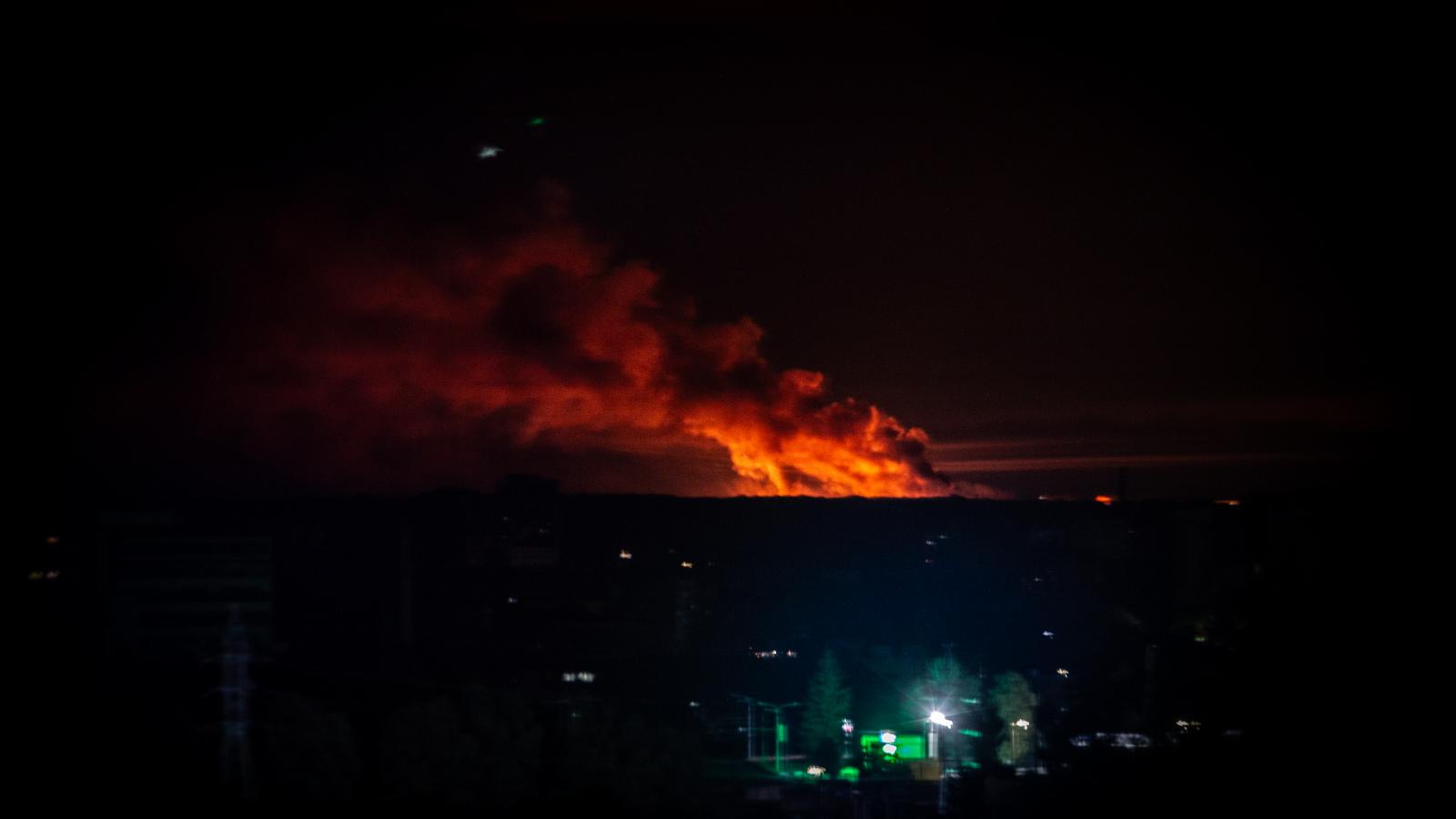 Orosz dróntámadás érte Harkiv városát 2025. július 25-én éjjel