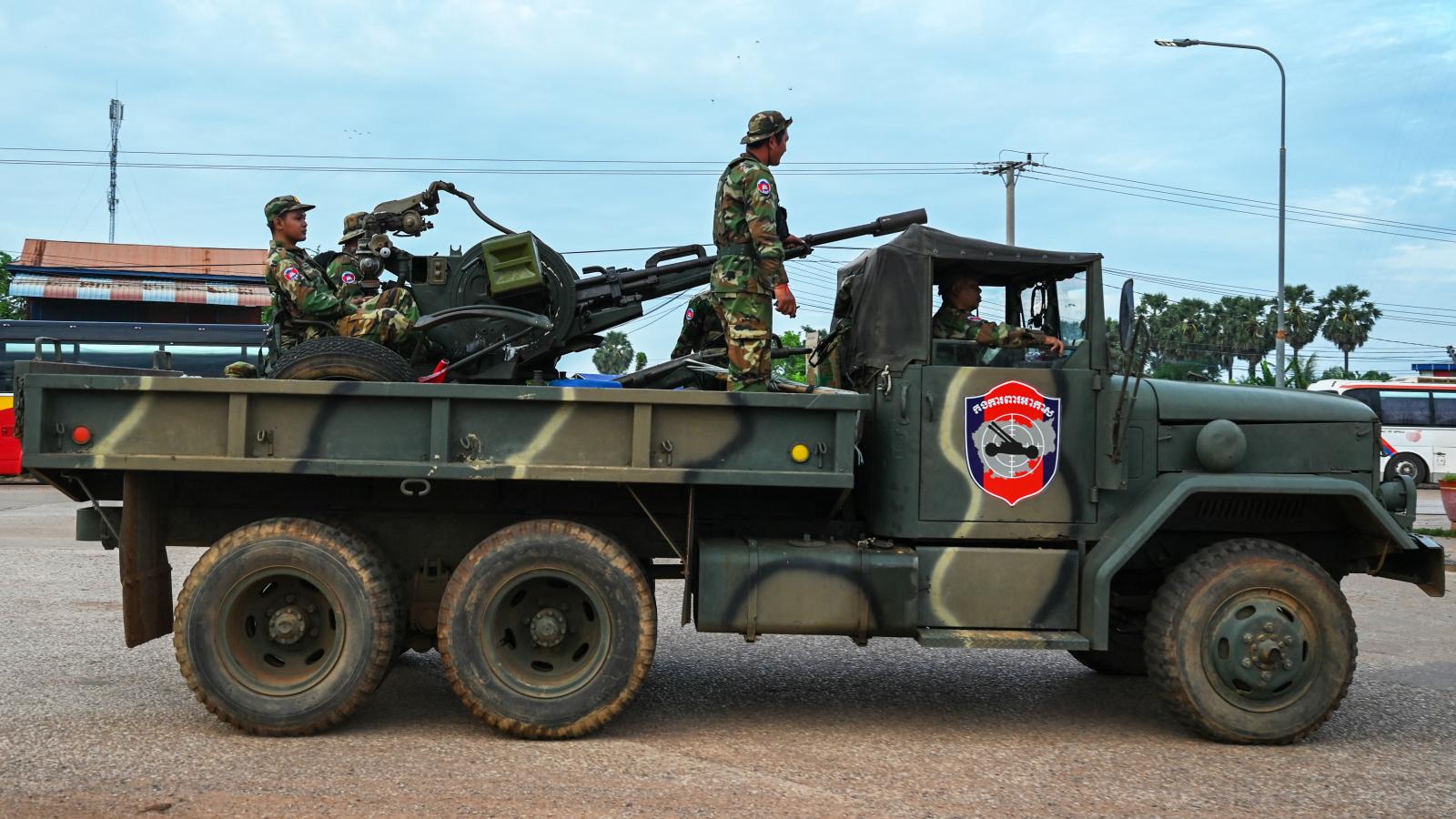 Illusztráció: Thai katonák készenlétben