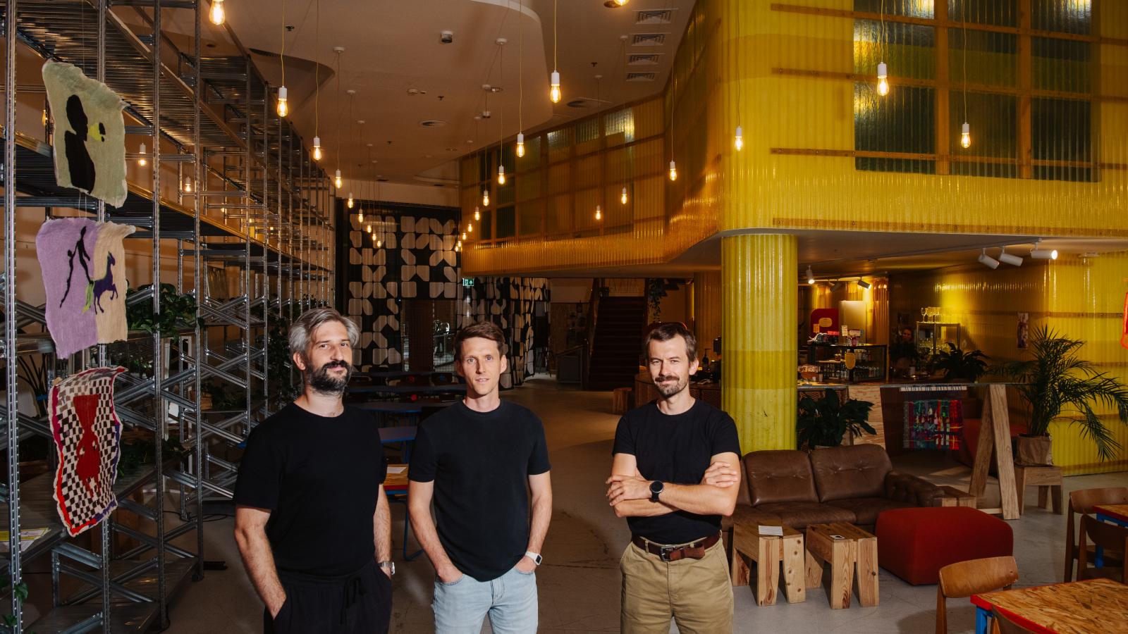 Molnár Szabolcs, Smiló Dávid és Csóka Attila Róbert építészek