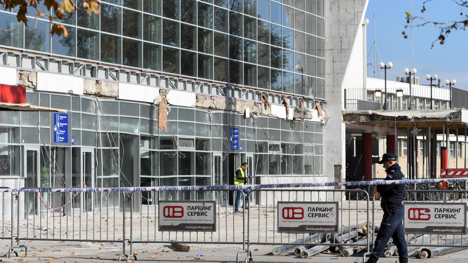 A tragédia helyszíne Újvidéken.