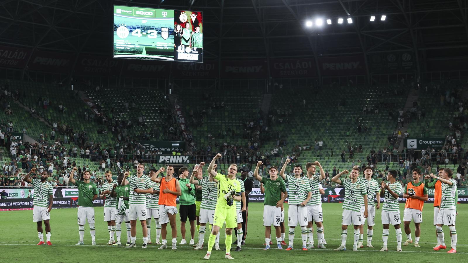 Az FTC még az örmény Noah legyőzése után 2025. július 30-án a a Groupama Arénában