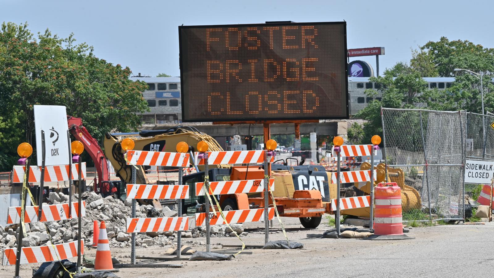 Képünk illusztráció, útzár az Interstate 90-en 2025 júliusában