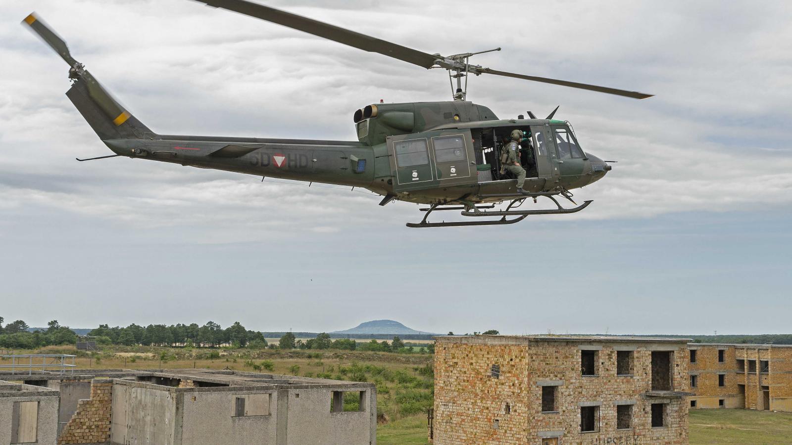 Korábbi felvétel a Magyar Honvédség újdörögdi kiképző bázisán