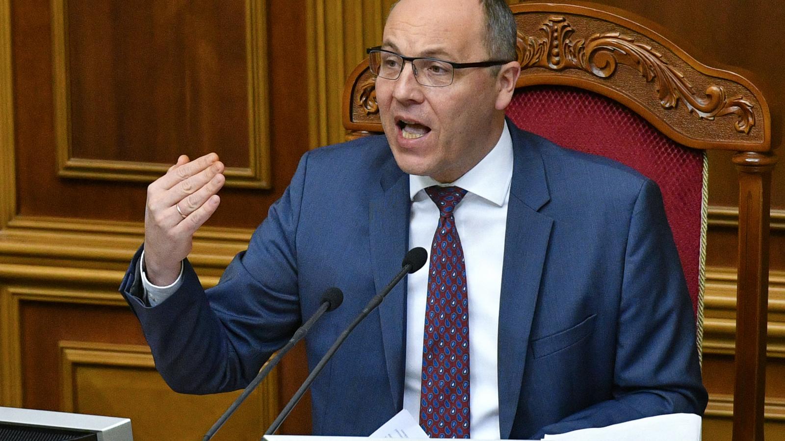 Andrij Parubij volt ukrán parlamenti elnök