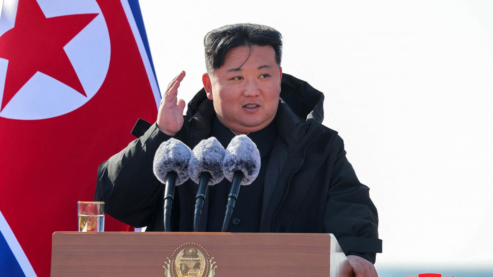 Kim Dzsongun észak-koreai vezető