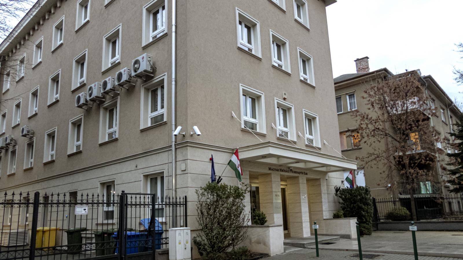 2021. január 23. Magyar Bírósági Végrehajtói kar épülete.