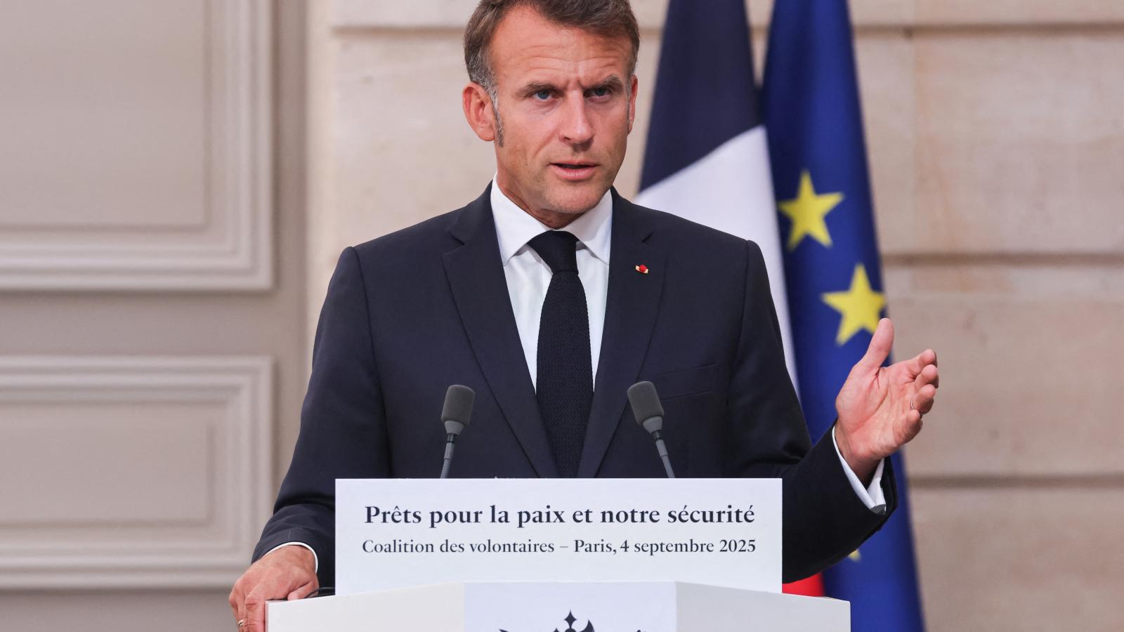 Emmanuel Macron francia elnök
