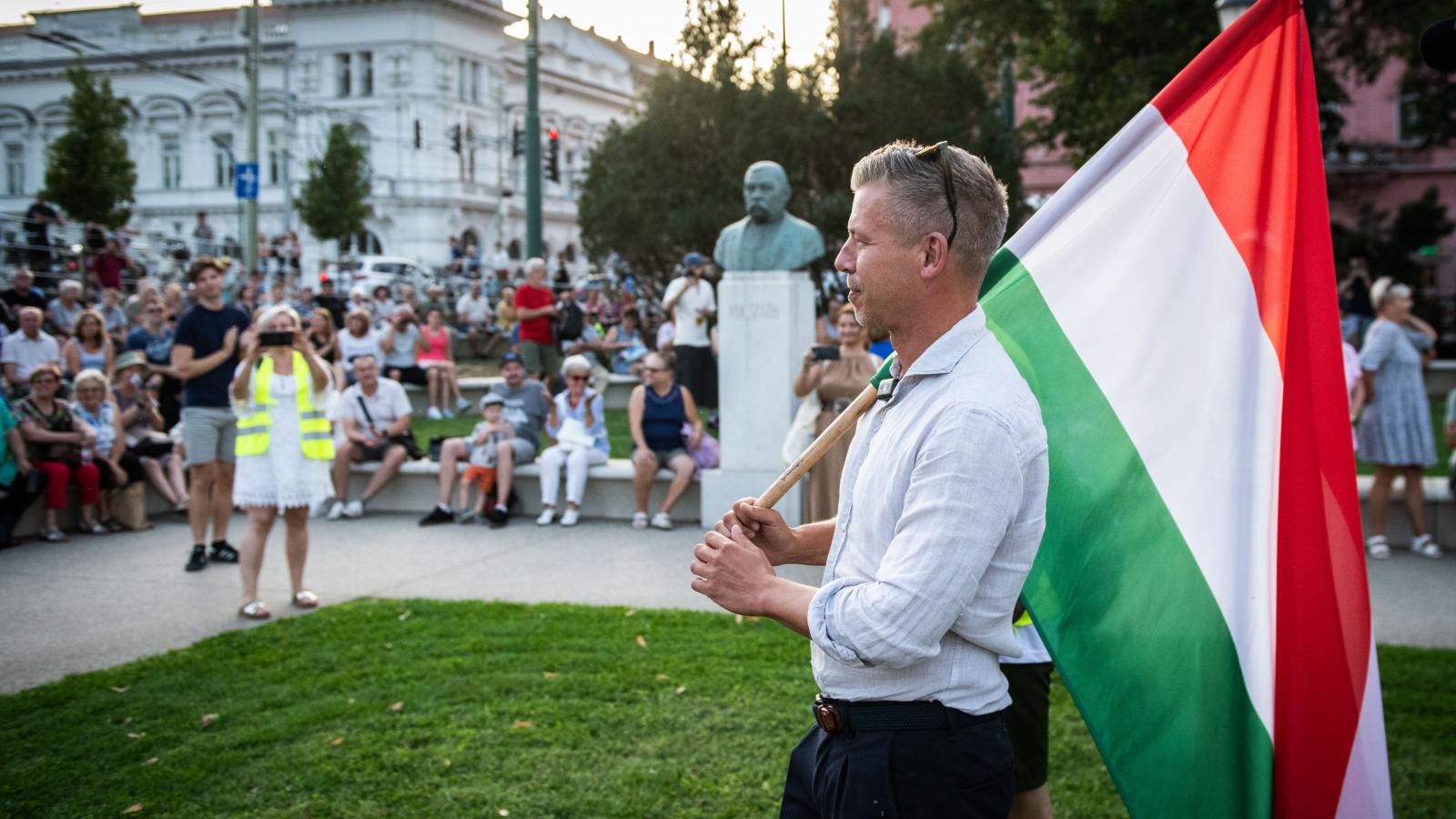 Magyar Péter 2025. augusztus 29-én