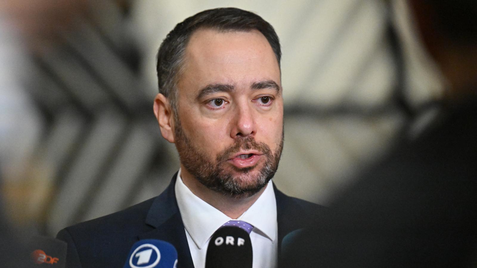 Maxime Prévot belga külügyminiszter - Korábbi felvétel