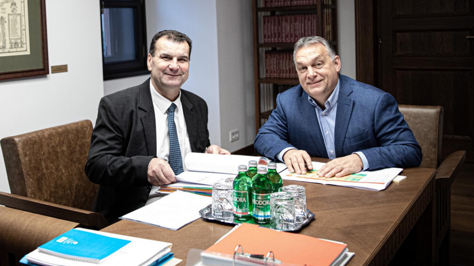 Vigh László és Orbán Viktor