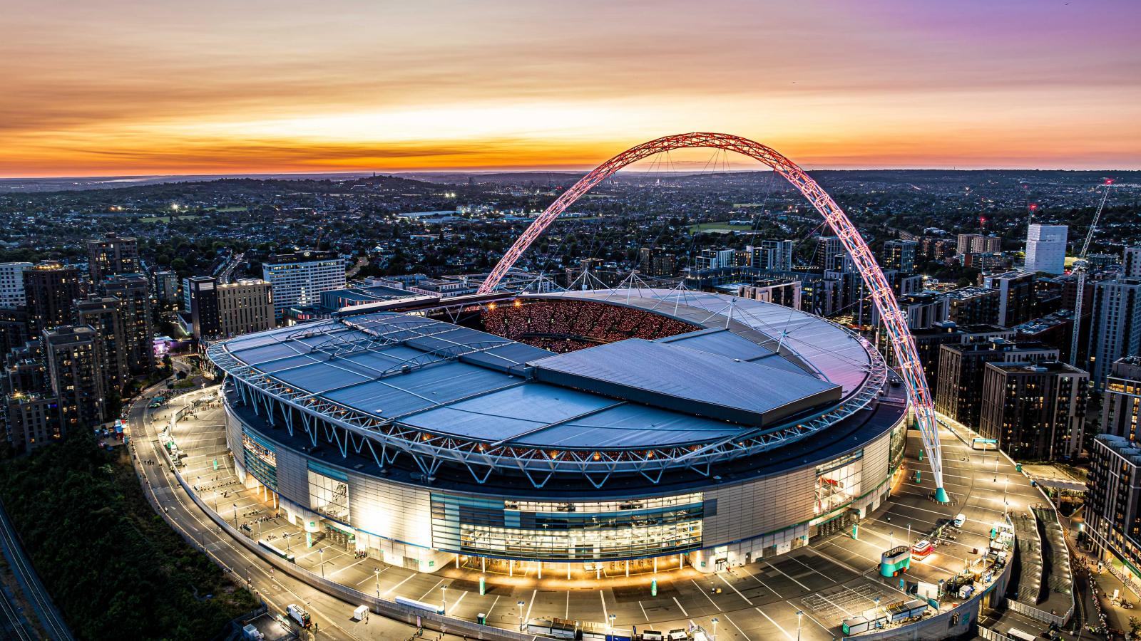 A Wembley Stadion - Korábbi felvétel