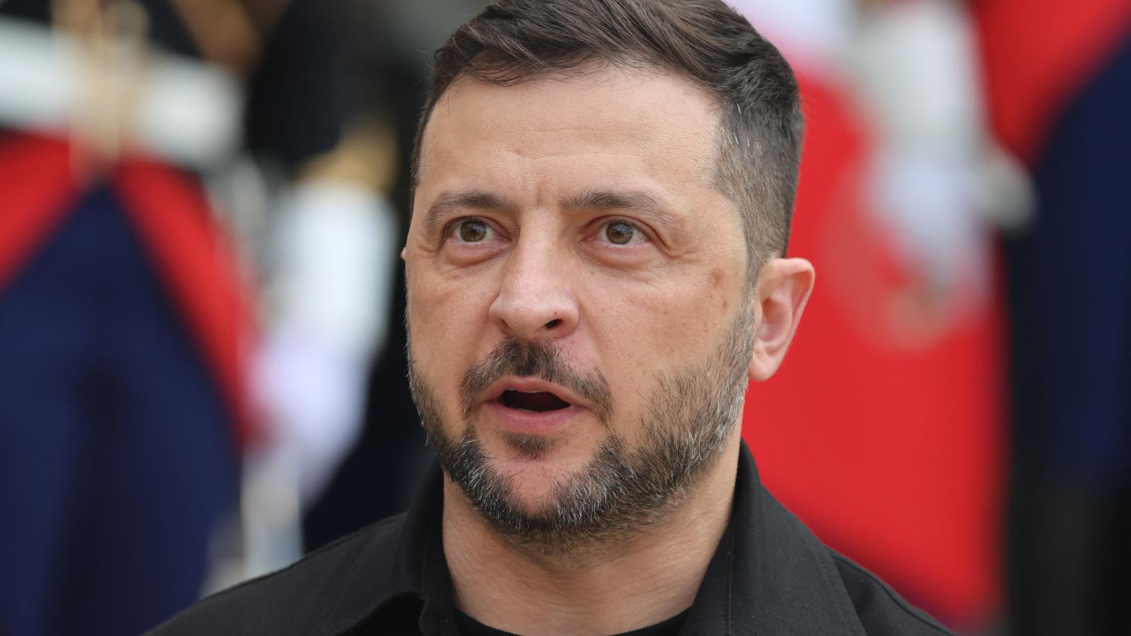 Volodimir Zelenszkij ukrán elnök